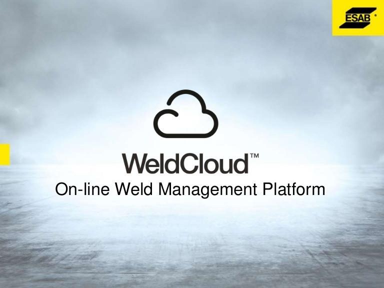 Онлайн - платформа управления сваркой WeldCloud™